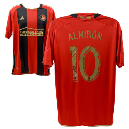 Miguel Almiron #10 Atlanta United 2022 Home Signed Jersey (Beckett COA)