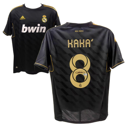 Ricardo Kaka #8 Real Madrid 11/12 Away Signed Jersey (Beckett COA)