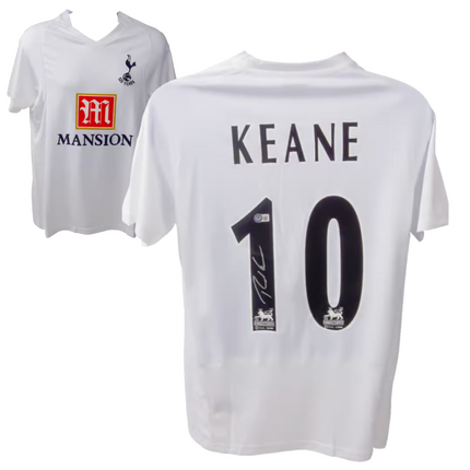 Robbie Keane #7 Tottenham 07/08 Home Signed Jersey (Beckett COA)