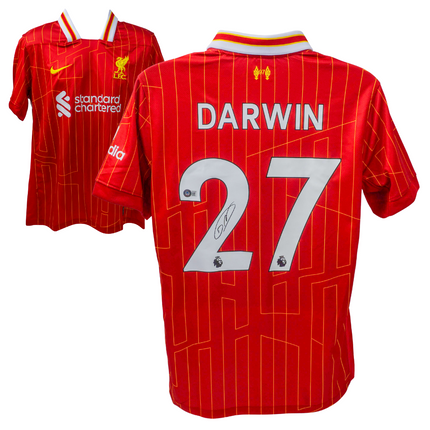 Darwin Nunez #27 Liverpool 24/25 Home Signed Jersey (Beckett COA)