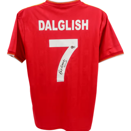 Kenny Dalglish #7 Liverpool 86/87 Home Signed Jersey (Beckett COA)