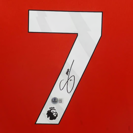 Bukayo Saka Premier League 23-25 Signed White Number #7 (Beckett COA)