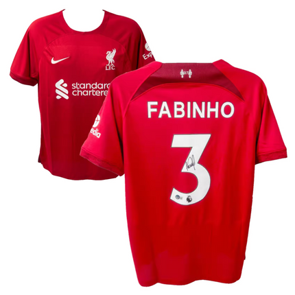 Fabinho Tavares #3 Liverpool 22/23 Home Signed Jersey (Beckett COA)